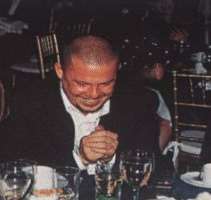 Alex Macqueen consuming alcohol